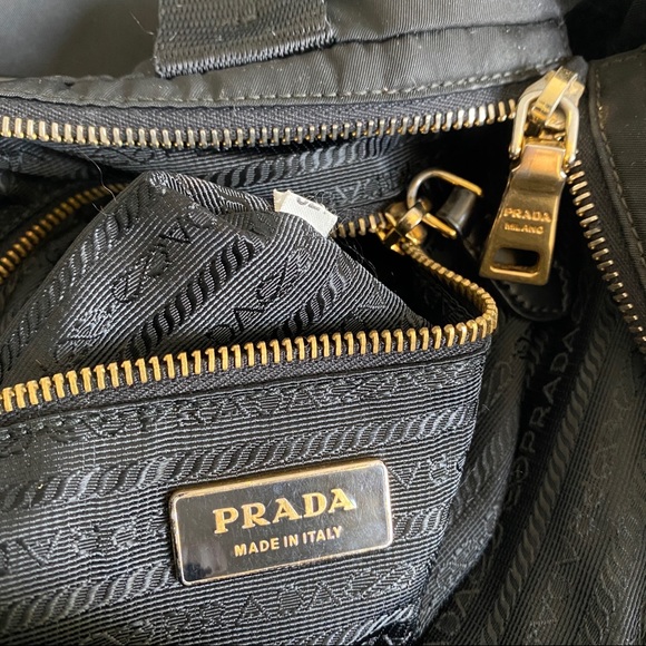 Prada black nylon 2 way Bag - Picture 15 of 16